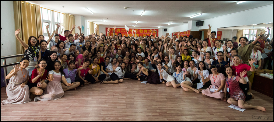 teacher participants in nanning, china orff workshop